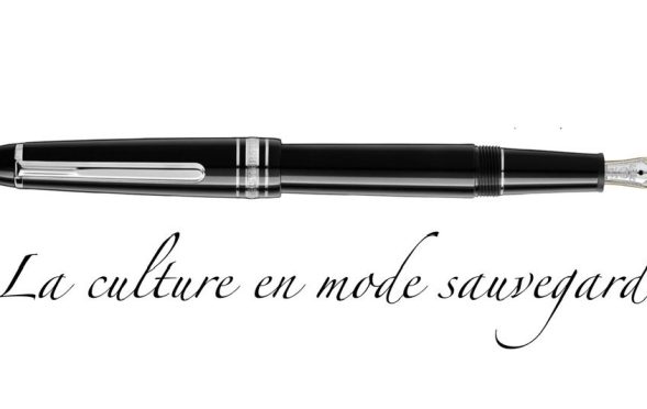 La culture en mode sauvegarde La culture en mode sauvegarde