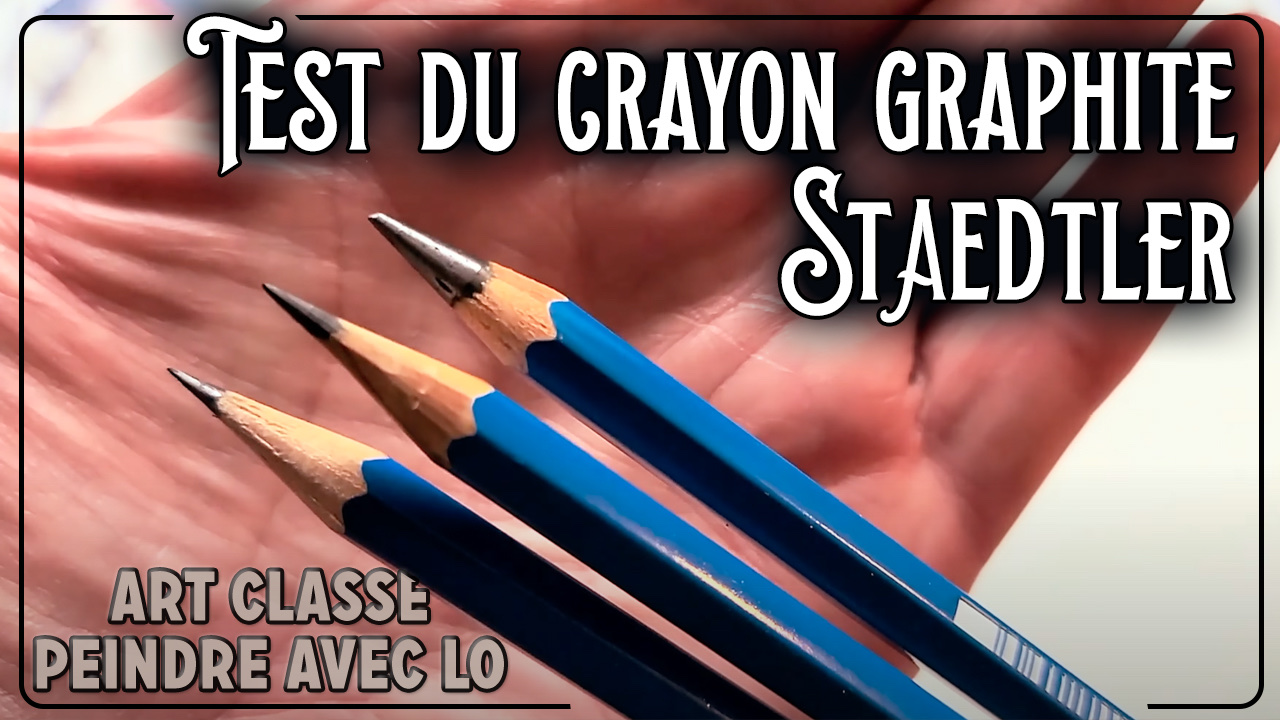 test du crayon graphite Staedtler test du crayon graphite Staedtler