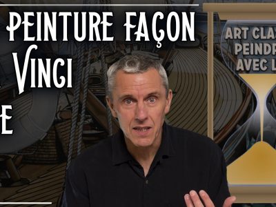 Oeuvre expliquée Ma peinture façon Da Vinci Code