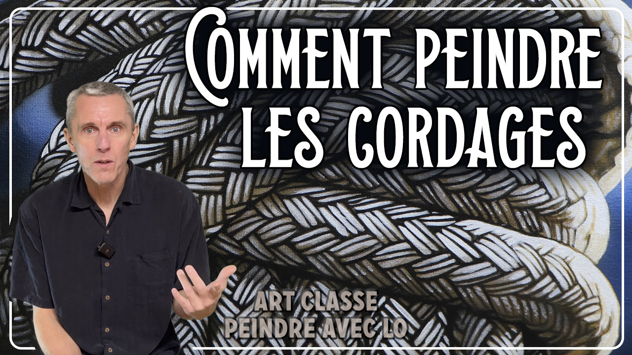 Comment peindre les cordages Comment peindre les cordages