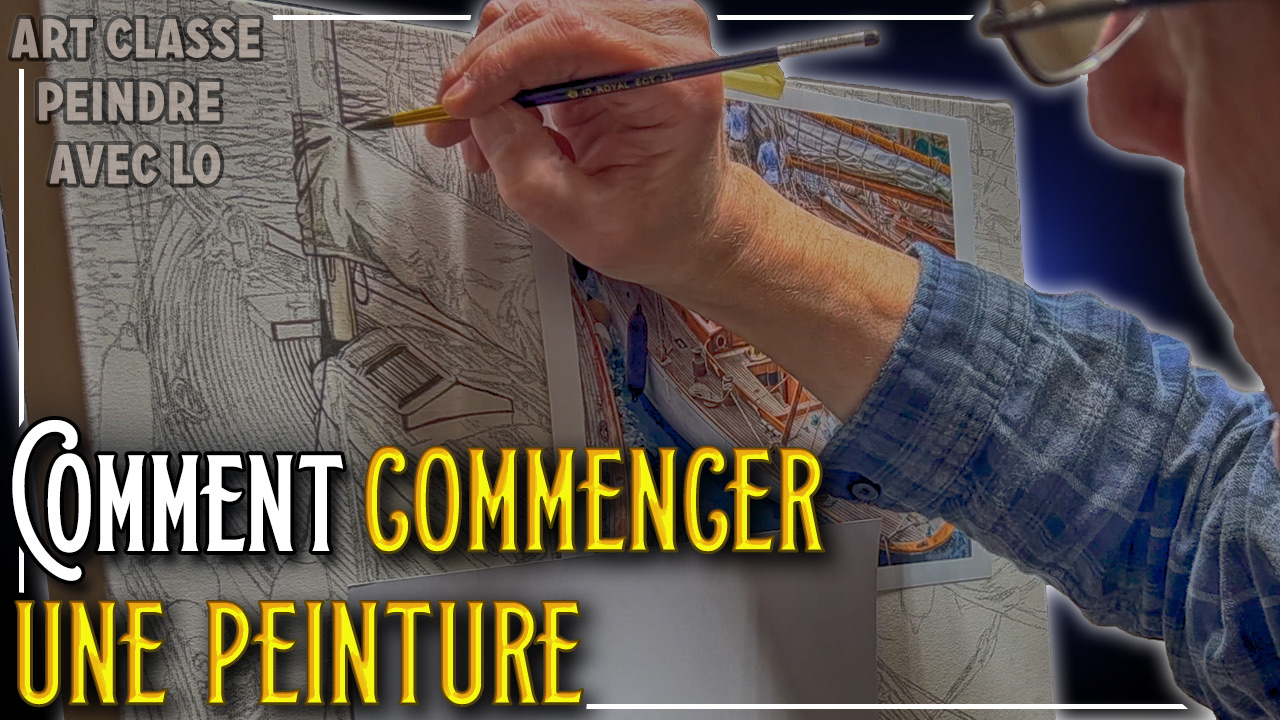 Comment commencer une peinture Comment commencer une peinture