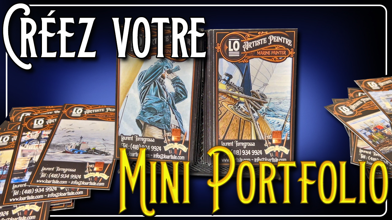 Portfolio avec des cartes d’affaires Portfolio avec des cartes d’affaires