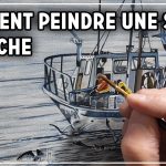 Comment dessiner et peindre une scène de pêche