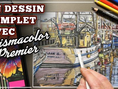 Dessin avec les Prismacolor Test des crayons Prismacolor Premier 150 couleurs