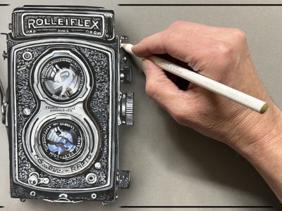 Screenshot Comment dessiner un appareil photo en trompe-l’oeil