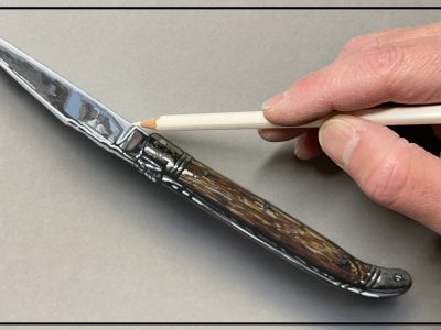 Screenshot Comment dessiner un couteau en trompe-l’oeil